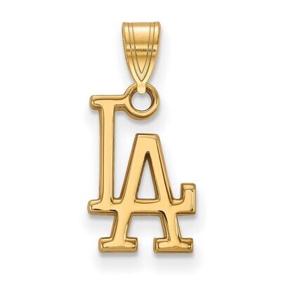Los Angeles Dodgers Small Pendant 10k Yellow Gold 1Y002DOD, MPN: 1Y002DOD, 886774796932