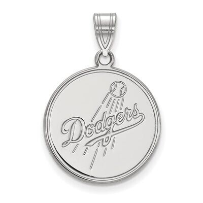 Los Angeles Dodgers Large Pendant 10k White Gold 1W026DOD, MPN: 1W026DOD, 886774784403