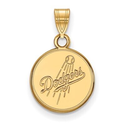 Los Angeles Dodgers Small Pendant 10k Yellow Gold 1Y025DOD, MPN: 1Y025DOD, 886774813141