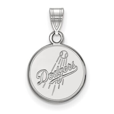 Los Angeles Dodgers Small Pendant 14k White Gold 4W025DOD, MPN: 4W025DOD, 886774844275