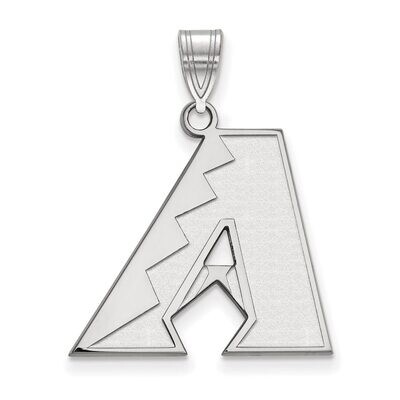 Arizona Diamondbacks Large Pendant Sterling Silver SS004DIA, MPN: SS004DIA, 886774624167