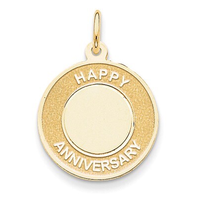 Happy Anniversary Charm 14k Gold A1953, MPN: A1953, 883957587097