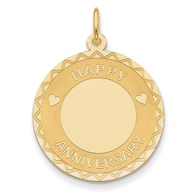 Happy Anniversary Charm 14k Gold XAC594, MPN: XAC594, 883957444642