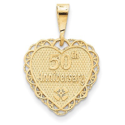 50th Anniversary Charm 14k Gold C1673, MPN: C1673, 886774072500