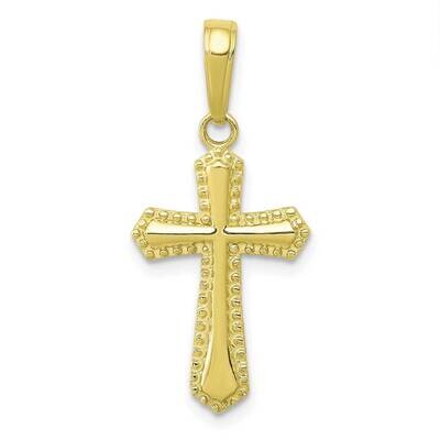 Cross Pendant 10k Gold 10K5046, MPN: 10K5046,