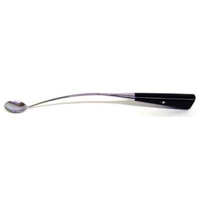 Berti Tasting Spoon Knife Black Lucite Handle 2007