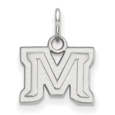 Montana State University x-Small Pendant 10k White Gold 1W015MTU, MPN: 1W015MTU, 886774780429