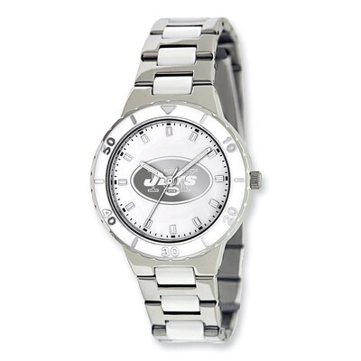 New York Jets Mother of Pearl Watch Ladies XWL764, MPN: XWL764, 846043038651