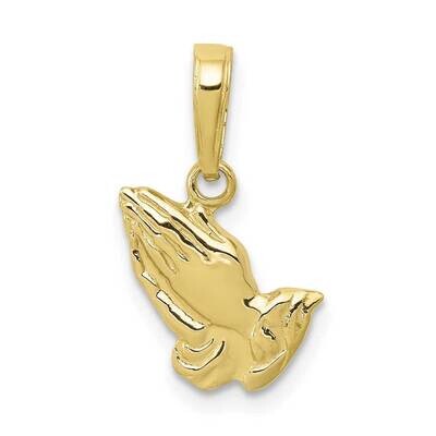 Praying Hands Pendant 10k Gold 10C4417, MPN: 10C4417,