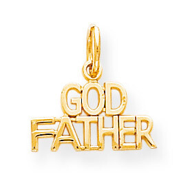 Godfather Charm 10k Gold 10C498, MPN: 10C498, 883957456294