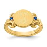 Fancy Ring with Birthstones with Engraving Gold-plated  XNR84GP, MPN: XNR84GP, 196904015353