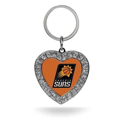 NBA Phoenix Suns Rhinestone Heart Key Ring GC7923, MPN: GC7923, 94746939908