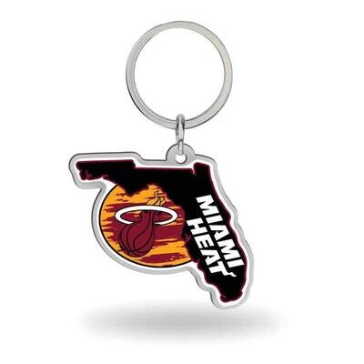 NBA Miami Heat-Florida State Shaped Key Ring GC8026, MPN: GC8026, 767345747228