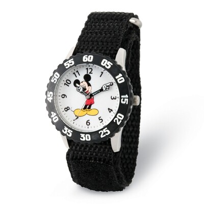 Disney Mickey Mouse with Moving Arms Time Teacher Watch  XWA5787, MPN: XWA5787, 843231061569