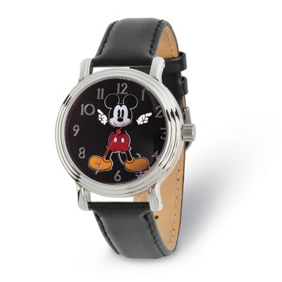 Disney Adult Size Black Strap Mickey Mouse with Moving Arms Watch  XWA5774, MPN: XWA5774, 843231091…