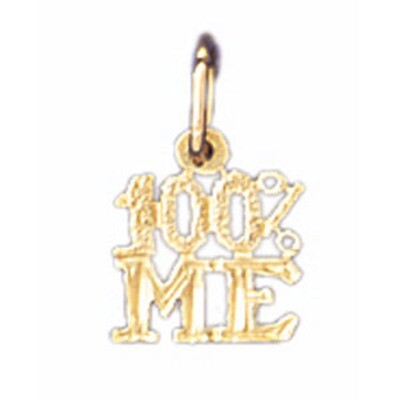 Dazzlers Jewelry 100% Me Pendant Necklace Charm Bracelet in Yellow, White or Rose Gold 10687, MPN: …