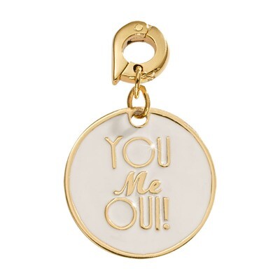Nikki Lissoni You Me Oui Charm Gold-Plated 20mm D1110GM, MPN: D1110GM, 8718819234388