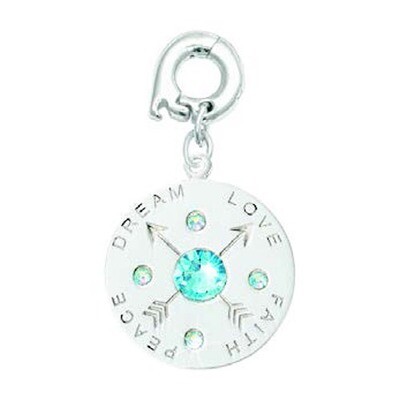 Nikki Lissoni Show Me The Way Charm Silver-Plated 20mm D1196SM, MPN: D1196SM, 8718819239772