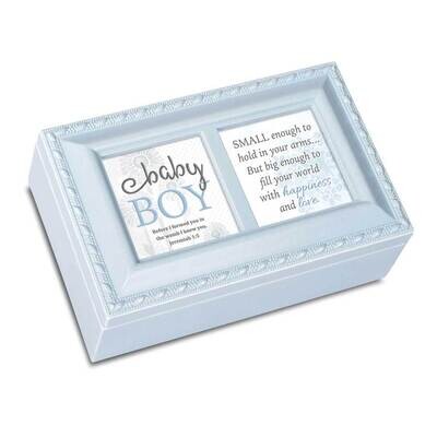 Treasured Wishes Baby Blue Box: JESUS LOVES ME GM22883, MPN: GM22883, 633303820695