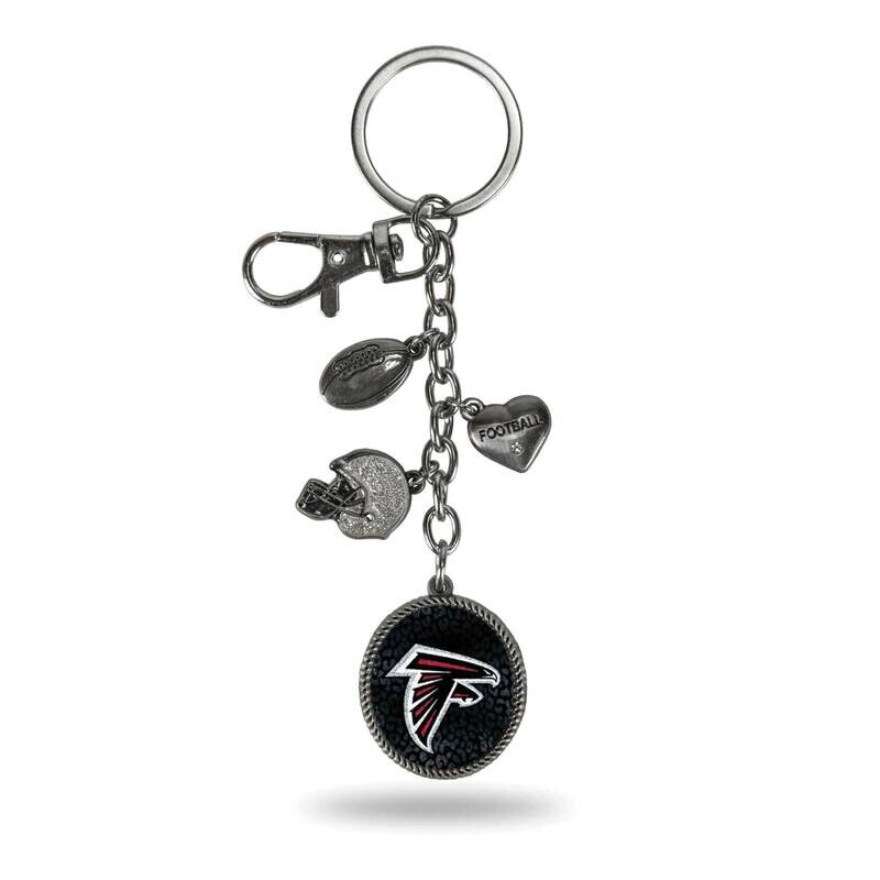 NFL Atlanta Falcons Sparo Charm Key Ring GC6925, MPN: GC6925, 767345693471