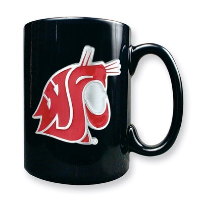 Washington State University 15oz Black Ceramic Mug GC1770, MPN: GC1770, 89006615180