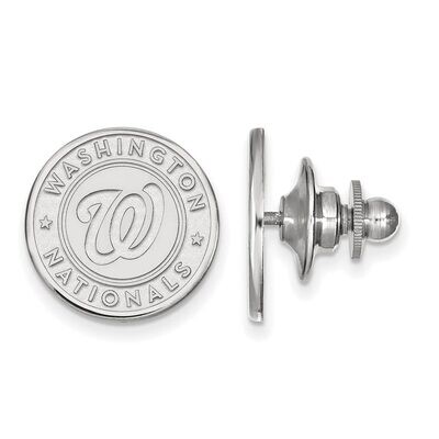 Washington Nationals Lapel Pin Sterling Silver SS004NAT, MPN: SS004NAT, 886774624235