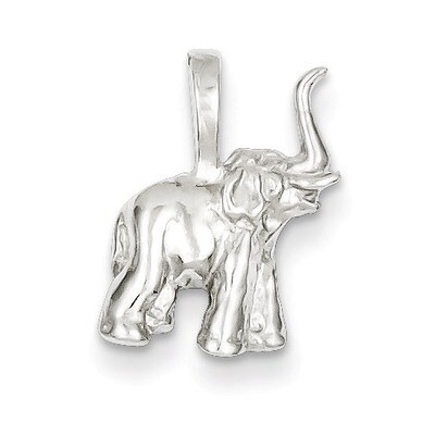 Elephant Charm Sterling Silver QC2551, MPN: QC2551, 883957906072