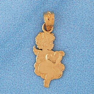Dazzlers Jewelry Baby Girl Pendant Necklace Charm Bracelet in Yellow, White or Rose Gold 7729, MPN:…