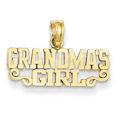 Grandma&#39;s Girl Pendant 14k Gold C3011, MPN: C3011, 637218024032