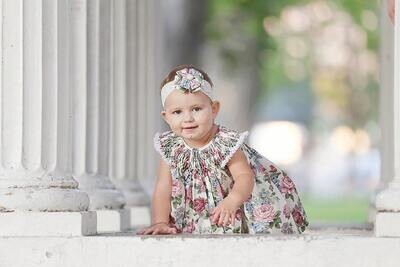 Baby Dress Baby Tea Party Dress Baby Girl Dress Flower Girl Dress Baby Floral Dress Baby Girl Cloth…