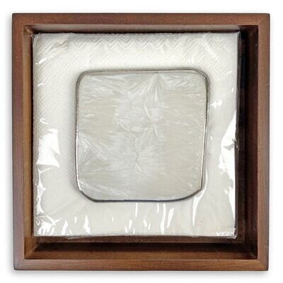 Michael Wainwright Borealis White Napkin Holder 90BO01, MPN: 90BO01,