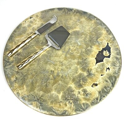 Michael Wainwright Borealis Gold Medium Lazy Susan 53BO59, MPN: 53BO59,