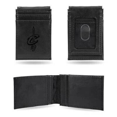 NBA Cleveland Cavaliers Black Faux Leather Front Pocket Wallet GC7448, MPN: GC7448, 767345895233