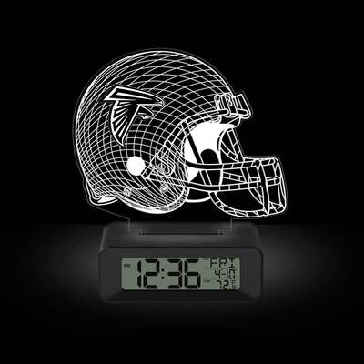 Game Time Atlanta Falcons LED 3D Illusion Alarm Clock GM25317-ATL, MPN: GM25317-ATL, 81006814093