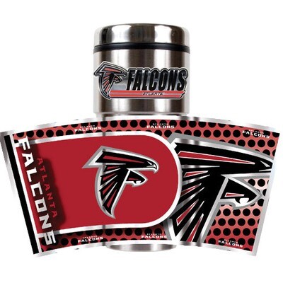 Falcons 360 Metallic Wrap 16oz Stainless Tumbler GC3785, MPN: GC3785, 89006334814