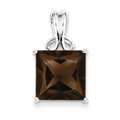 Smokey Quartz Pendant Sterling Silver QP2912SQ, MPN: QP2912SQ, 883957005539