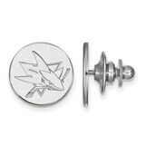 San Jose Sharks Lapel Pin Sterling Silver SS009SHA, MPN: SS009SHA, 886774745992