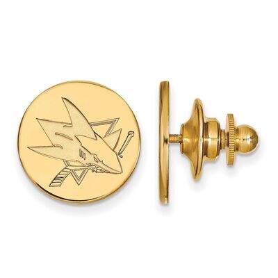 San Jose Sharks Lapel Pin 14k Yellow Gold 4Y009SHA, MPN: 4Y009SHA, 886774739281