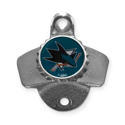 NHL San Jose Sharks Wall Mounted Bottle Opener GC6140