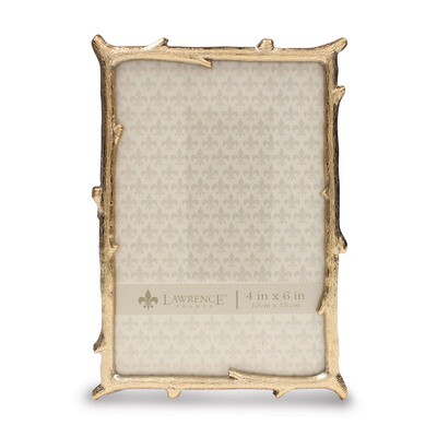 4x6 Branch Photo Frame Gold-tone GM19135, MPN: GM19135, 751148072380