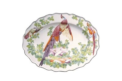 Mottahedeh Chels Bird Platter Large CW2453, MPN: CW2453,