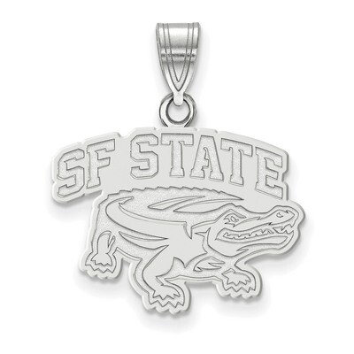 San Francisco State University Medium Pendant Sterling Silver SS005SFU, MPN: SS005SFU, 191101121227