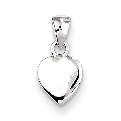 Heart Pendant Sterling Silver QC7899, MPN: QC7899, 883957501253