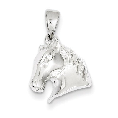 Horse Pendant Sterling Silver QC6366, MPN: QC6366, 191101184666