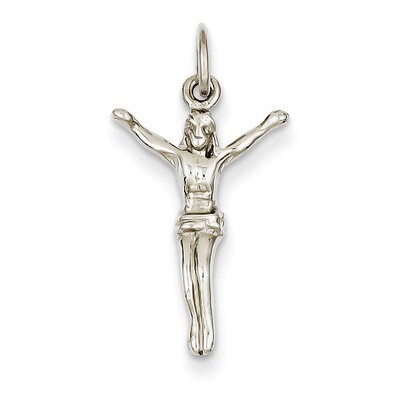 Jesus Charm 14k White Gold CH138, MPN: CH138, 883957487632