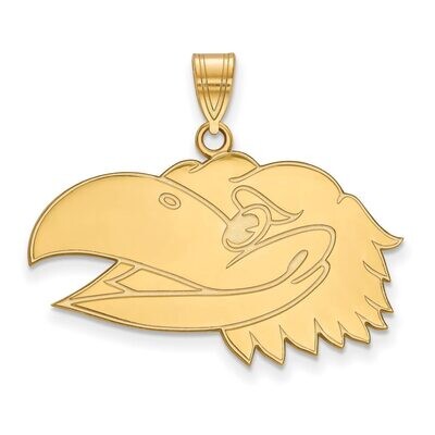 University of Kansas Large Pendant 14k Yellow Gold 4Y042UKS, MPN: 4Y042UKS, 886774881409