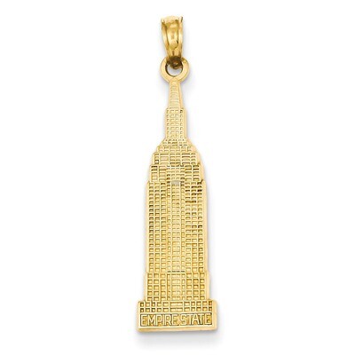 Empire State Building Pendant 14k Gold C3081, MPN: C3081, 637218026371