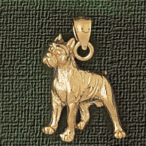 Dazzlers Jewelry French Bulldog Dog Pendant Necklace Charm Bracelet in Yellow, White or Rose Gold 2…