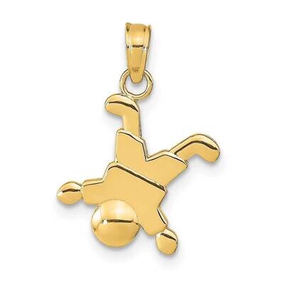 Little Boy Pendant 14k Gold K9566, MPN: K9566,