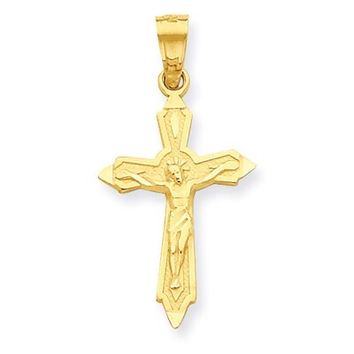 Crucifix Pendant 10k Gold 10C1066, MPN: 10C1066, 886774019291